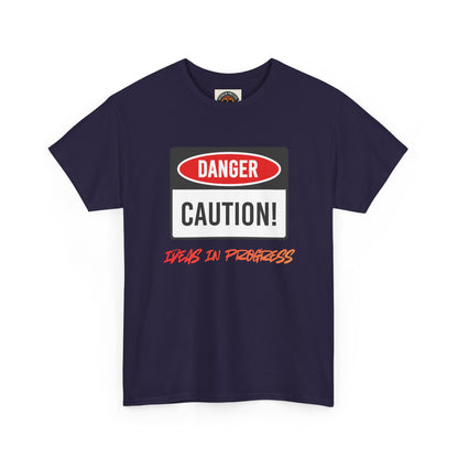 Caution! Danger 'Work In Progress' Graphic Tee
