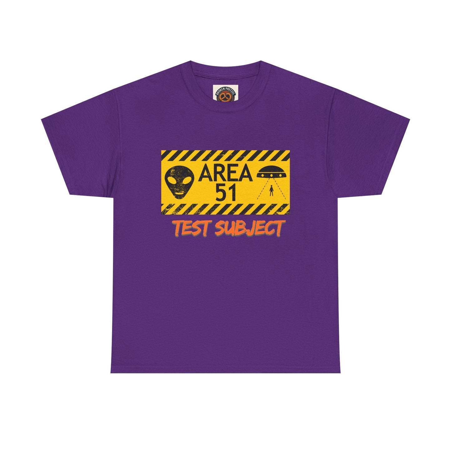 Area 51 Test Subject T-Shirt — Alien Warning Graphic Tee