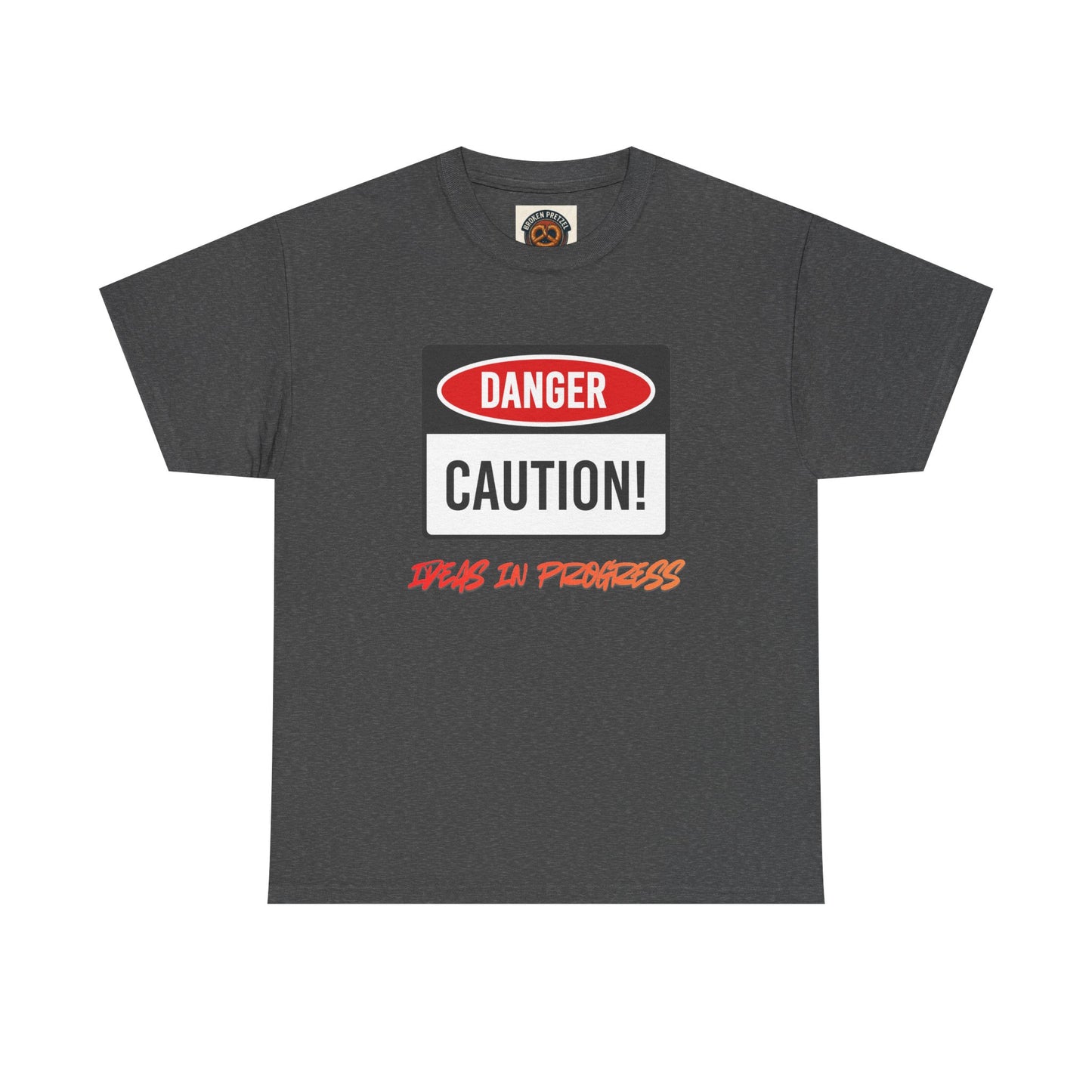 Caution! Danger 'Work In Progress' Graphic Tee