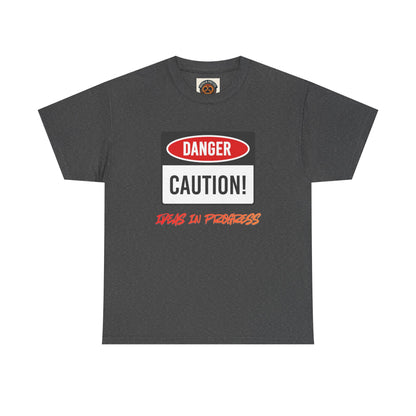 Caution! Danger 'Work In Progress' Graphic Tee