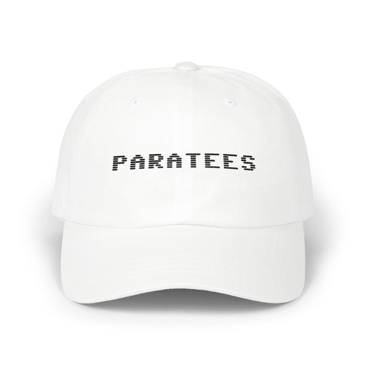Paratees Dad Cap — Minimalist Embroidered Logo Baseball Hat