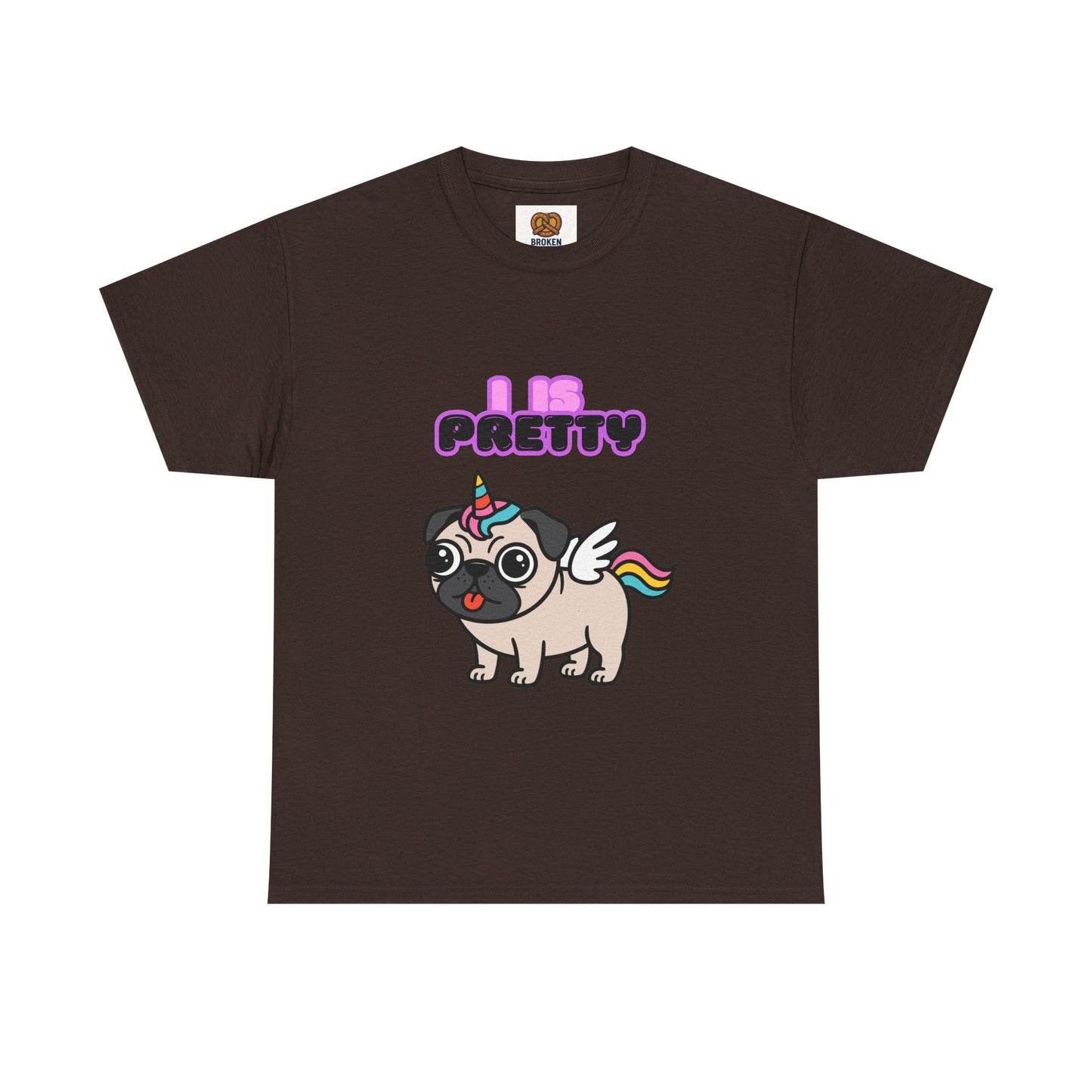 Pugicorn "I Is Pretty" Tee