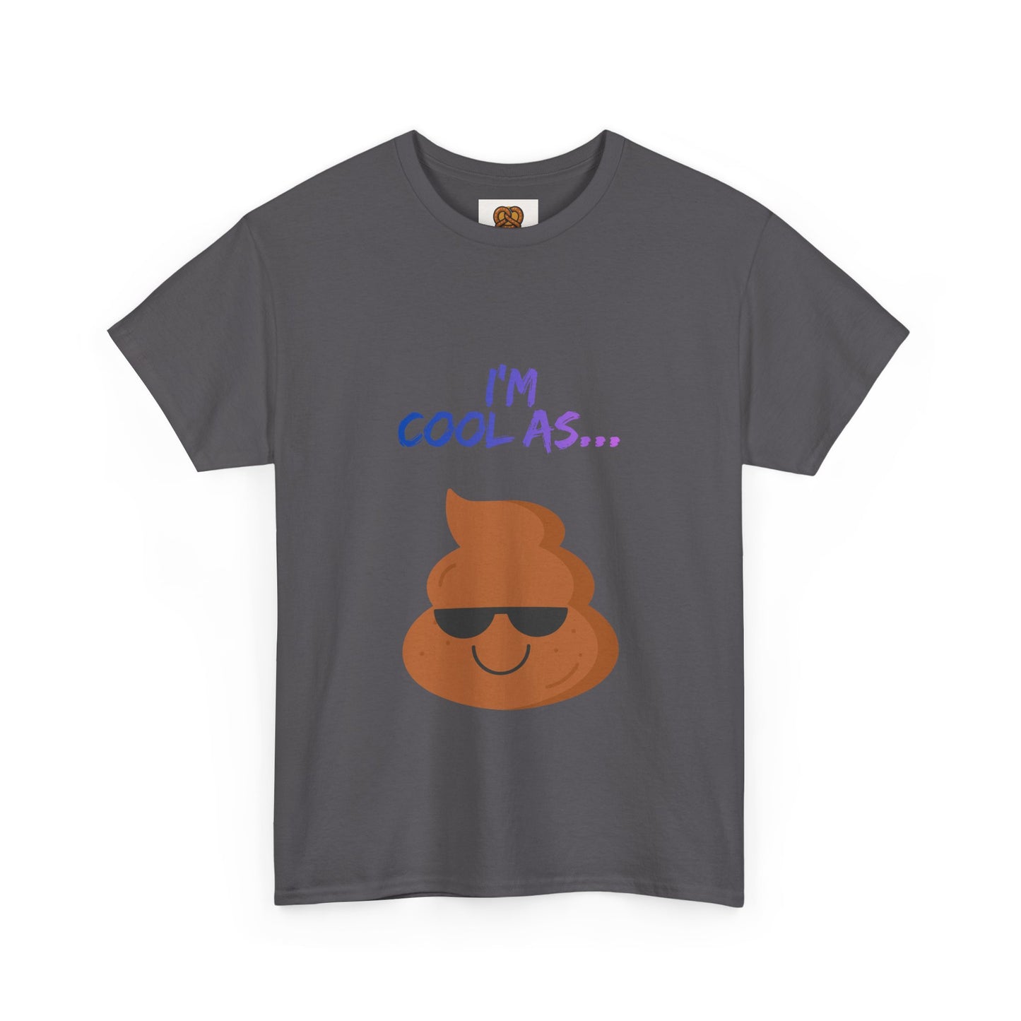 Cool Poop Emoji T-Shirt — "I’m Cool As..." Novelty Tee