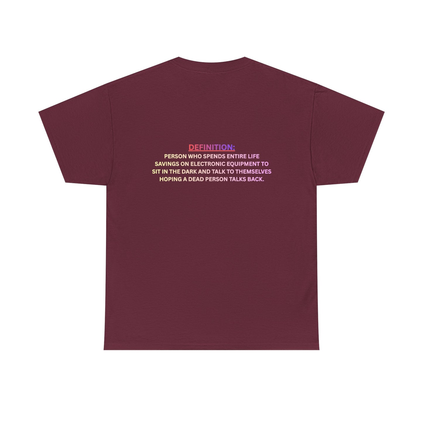 Paranormal Investigator T‑Shirt — Definition Graphic Tee for Ghost Hunters & Halloween