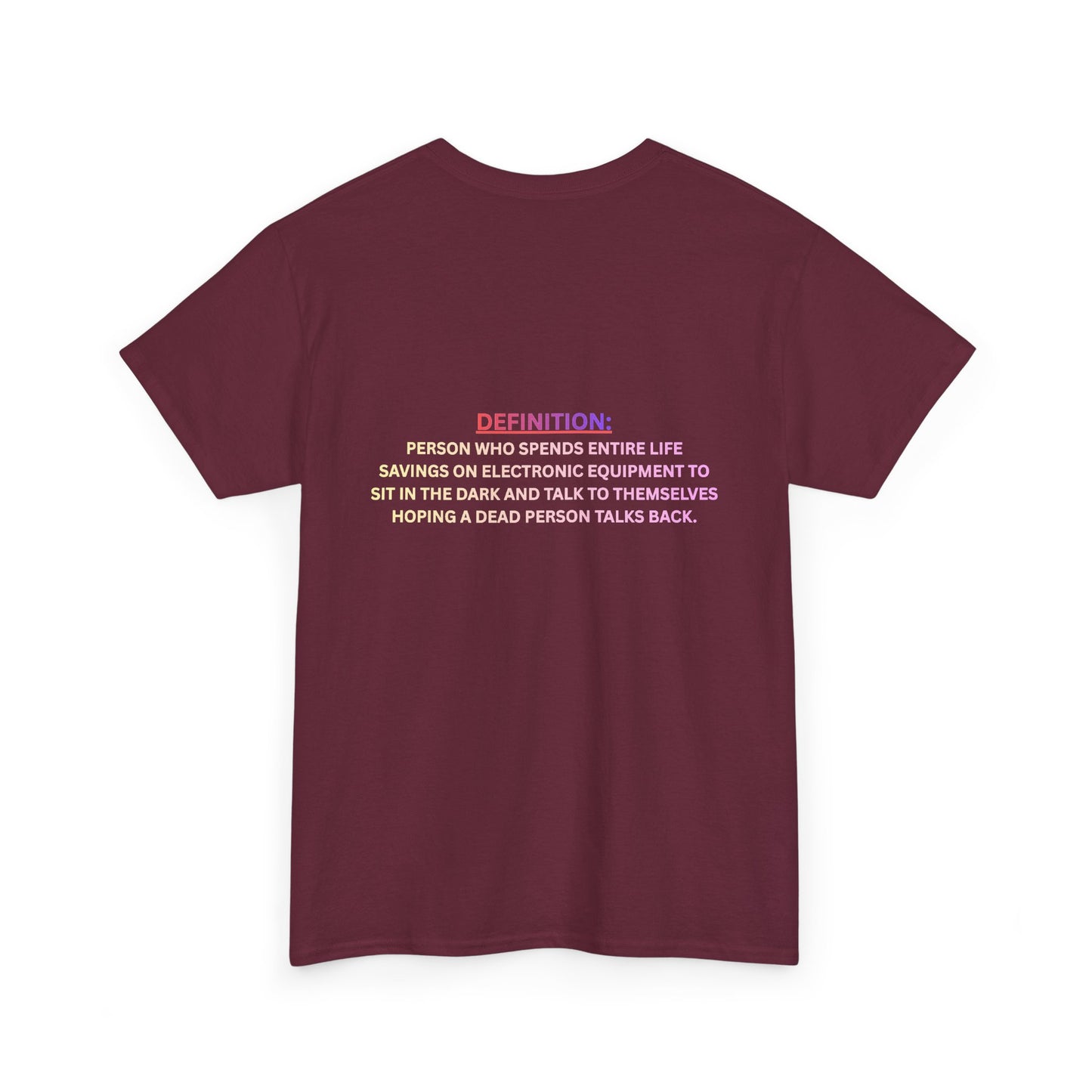 Paranormal Investigator T‑Shirt — Definition Graphic Tee for Ghost Hunters & Halloween