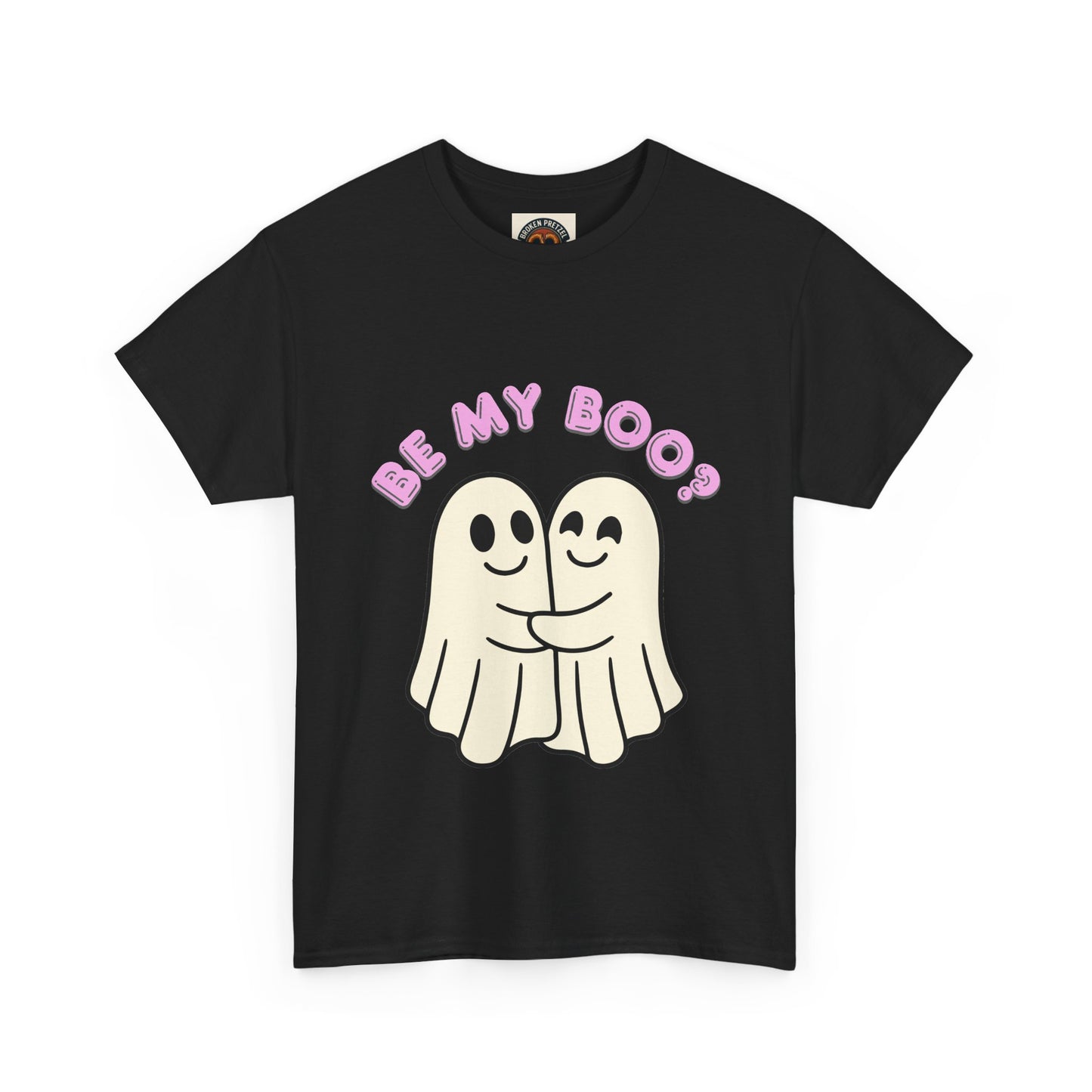 Be My Boo? Ghost Couple Tee — Cute Halloween Couples T‑Shirt