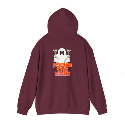 Found The Boos Hoodie — Cute Ghost Halloween Pullover with 'Found The Boos' Text