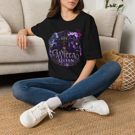 Wiccan Queen T-Shirt — Gothic Witch Graphic Tee