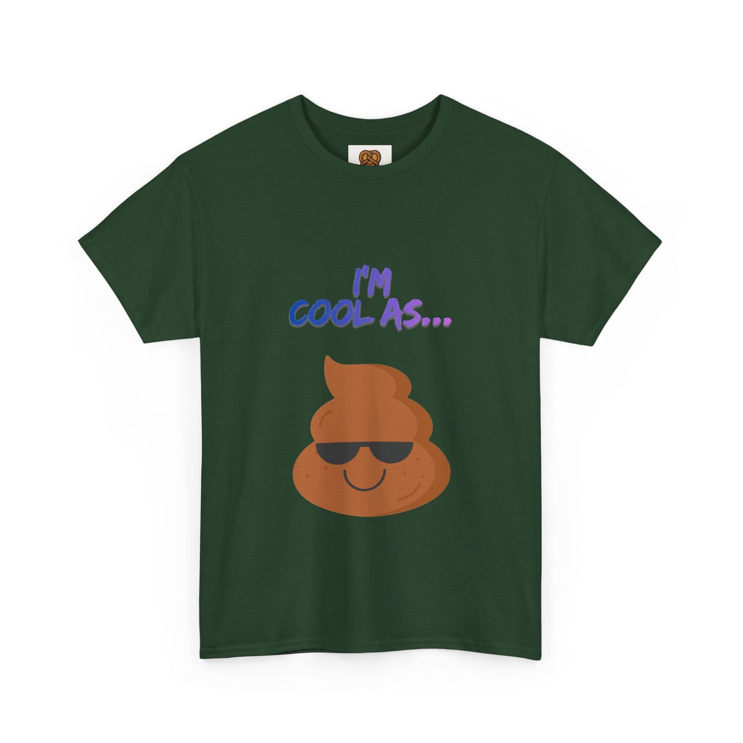 Cool Poop Emoji T-Shirt — "I’m Cool As..." Novelty Tee
