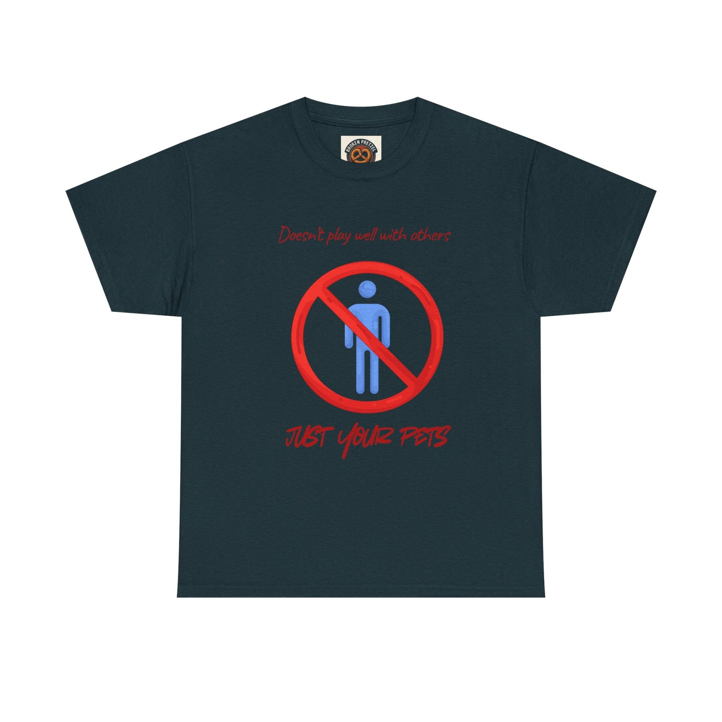 T‑Shirt — "Don’t forget your pets!" No People Icon Graphic Tee