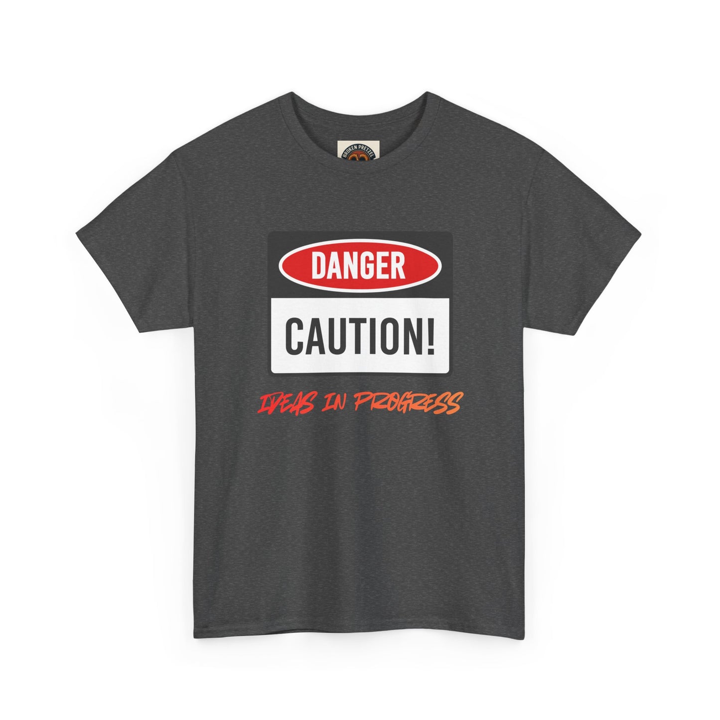 Caution! Danger 'Work In Progress' Graphic Tee