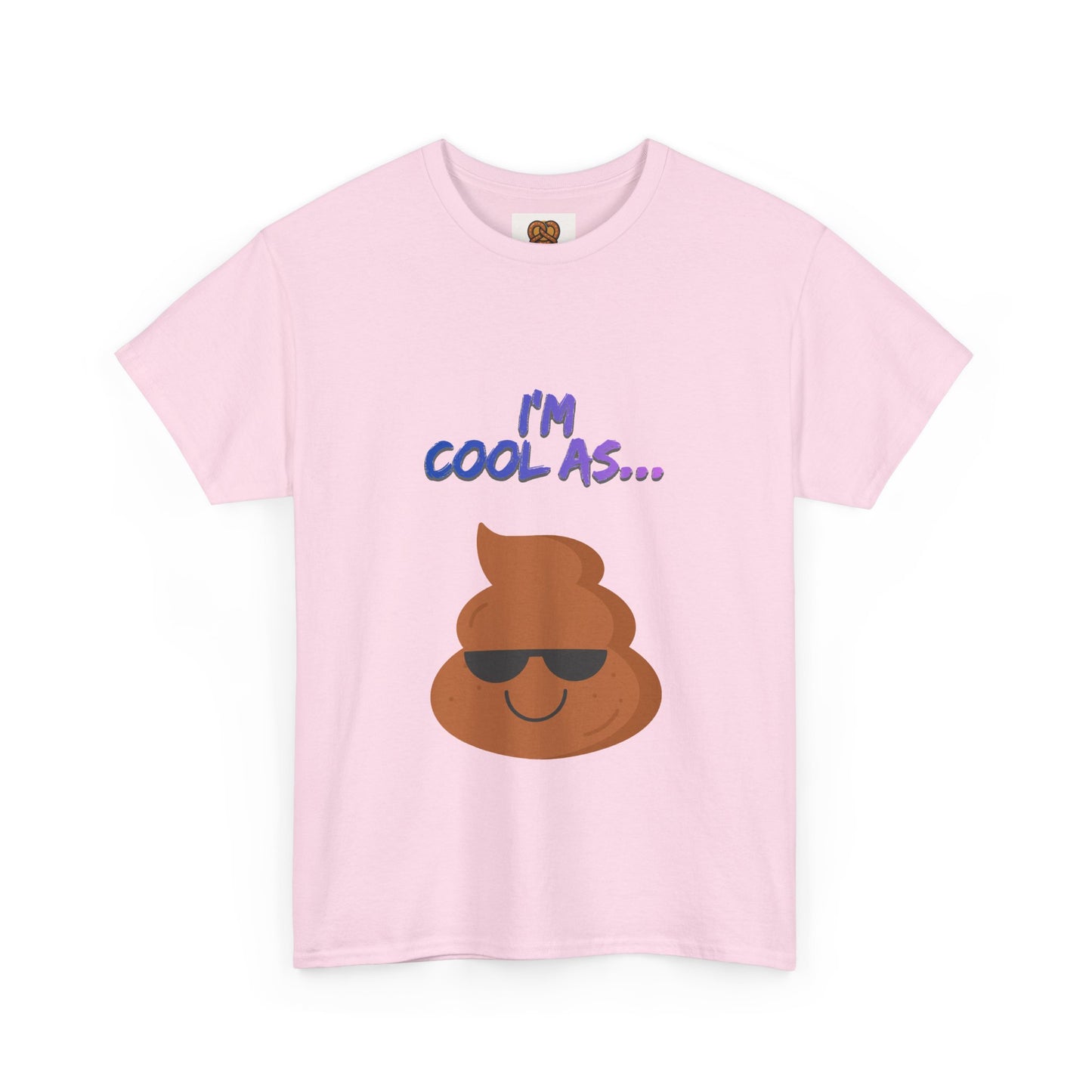 Cool Poop Emoji T-Shirt — "I’m Cool As..." Novelty Tee