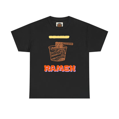 Ramen Cup Graphic Tee – Retro Noodle Illustration Casual T-Shirt