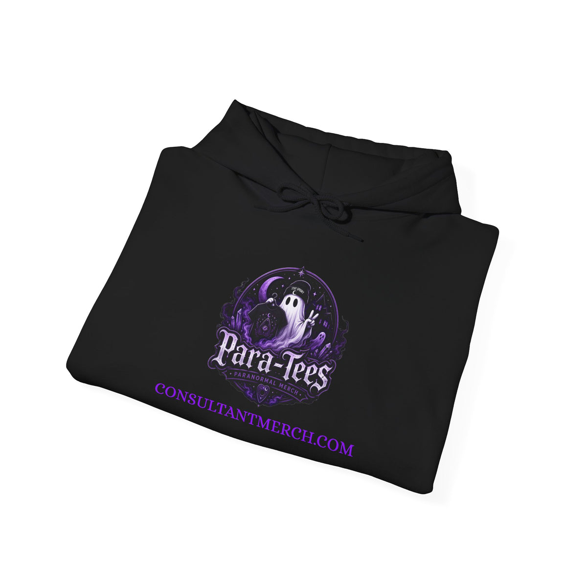 Paranormal Hoodie - "Para-Tees" Ouija Board New Board Who Dis? Ghost Investigators Pullover