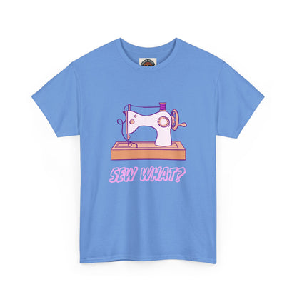 Sew What? Vintage Sewing Machine Tee — Funny Sewing Gift
