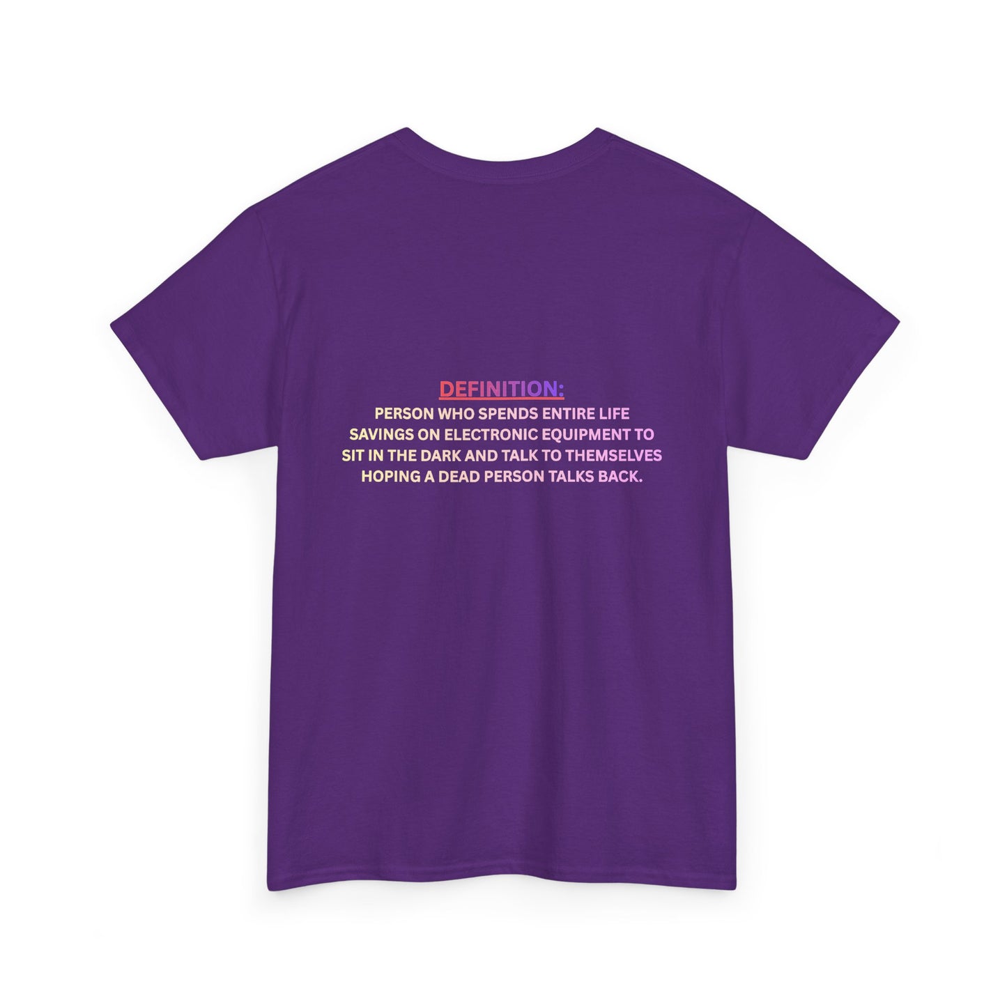 Paranormal Investigator T‑Shirt — Definition Graphic Tee for Ghost Hunters & Halloween