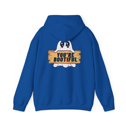 You're Bootiful Ghost Hoodie — Cute Halloween Pullover for Kids & Adults