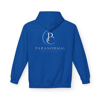 Paranormal Consultant Hoodie — Logo Pullover for Ghost Hunters & Occult Professionals