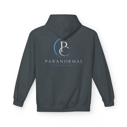 Paranormal Consultant Hoodie — Logo Pullover for Ghost Hunters & Occult Professionals
