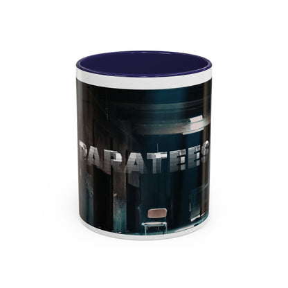 Accent Coffee Mug — Dark Industrial "Separaters" Design (11/15 oz)