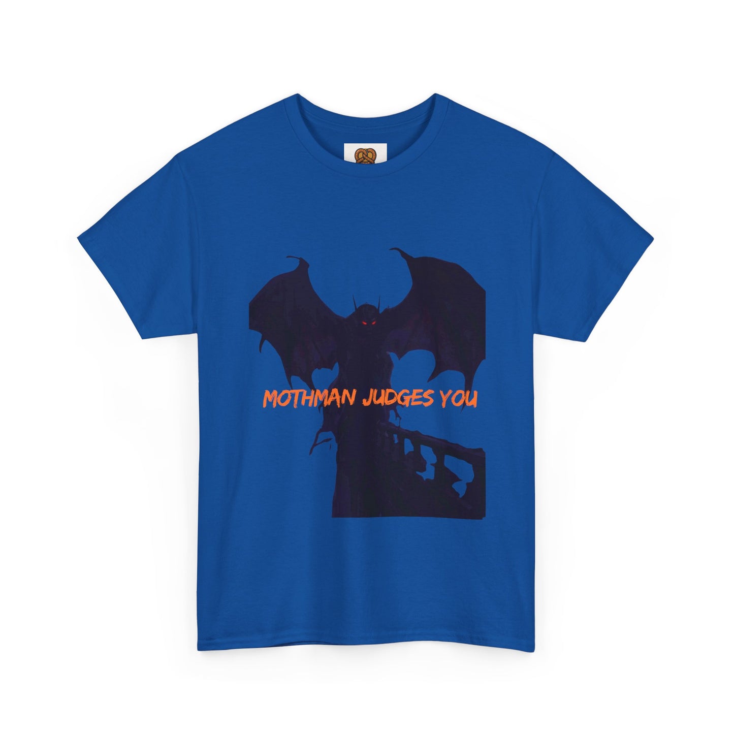 Mothman Judges You T‑Shirt — Cryptid Silhouette Graphic Tee