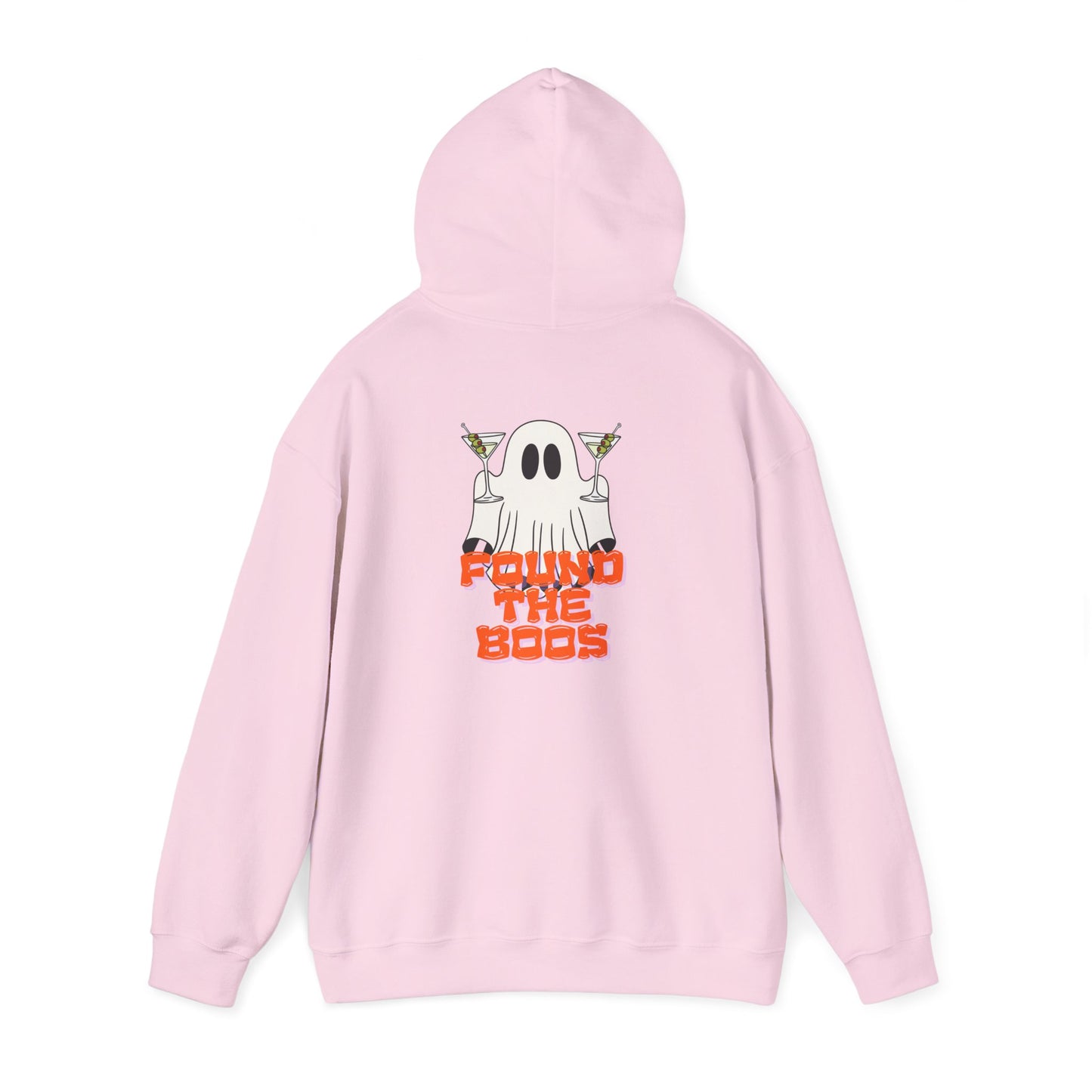 Found The Boos Hoodie — Cute Ghost Halloween Pullover with 'Found The Boos' Text