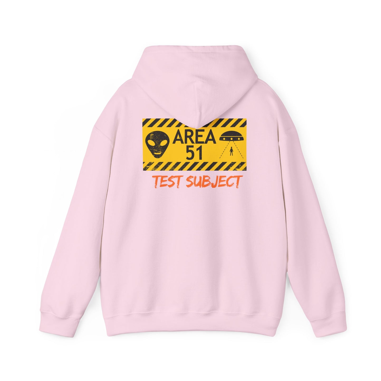 Area 51 Test Subject Hoodie — Alien Graphic Hooded Sweatshirt