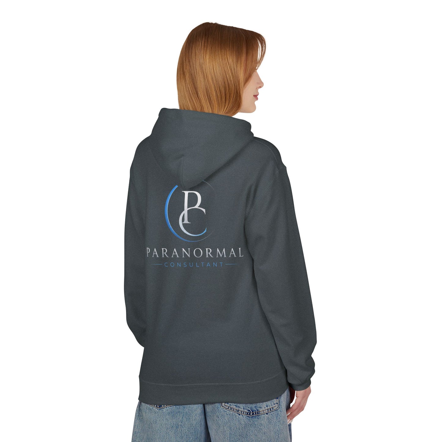 Paranormal Consultant Hoodie — Logo Pullover for Ghost Hunters & Occult Professionals