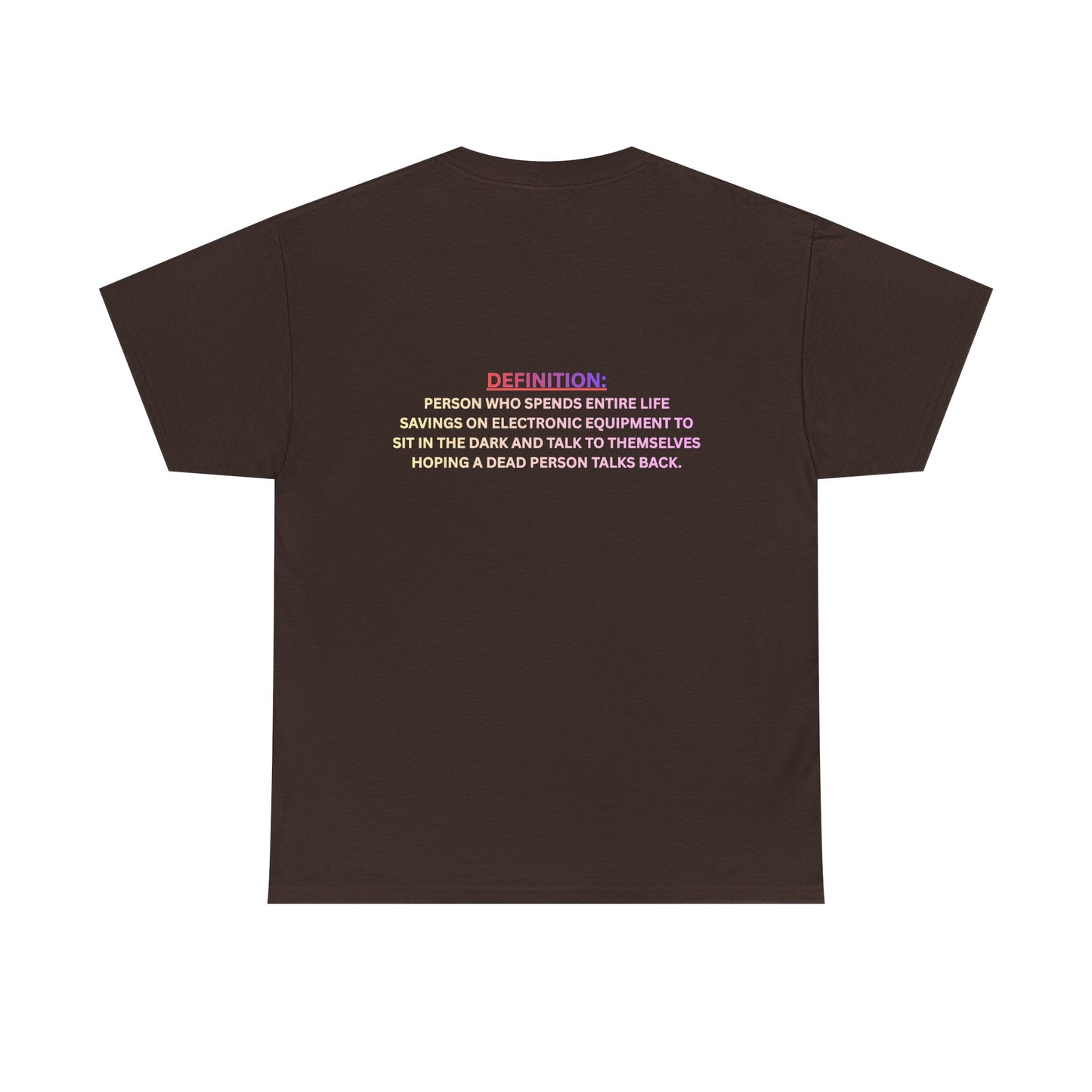 Paranormal Investigator T‑Shirt — Definition Graphic Tee for Ghost Hunters & Halloween