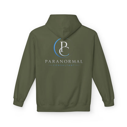 Paranormal Consultant Hoodie — Logo Pullover for Ghost Hunters & Occult Professionals