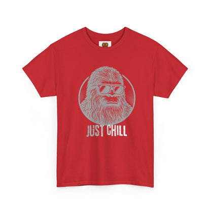Just Chill Sasquatch T-Shirt — Funny Bigfoot Graphic Tee