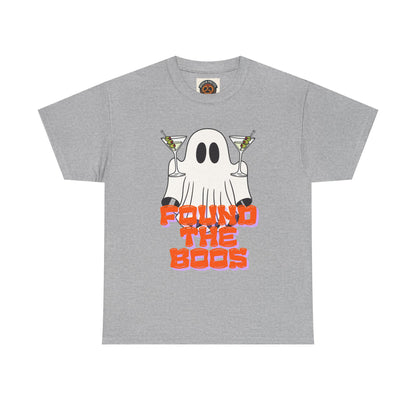 Found the Boos Ghost Tee — Funny Halloween Martini Party T-Shirt