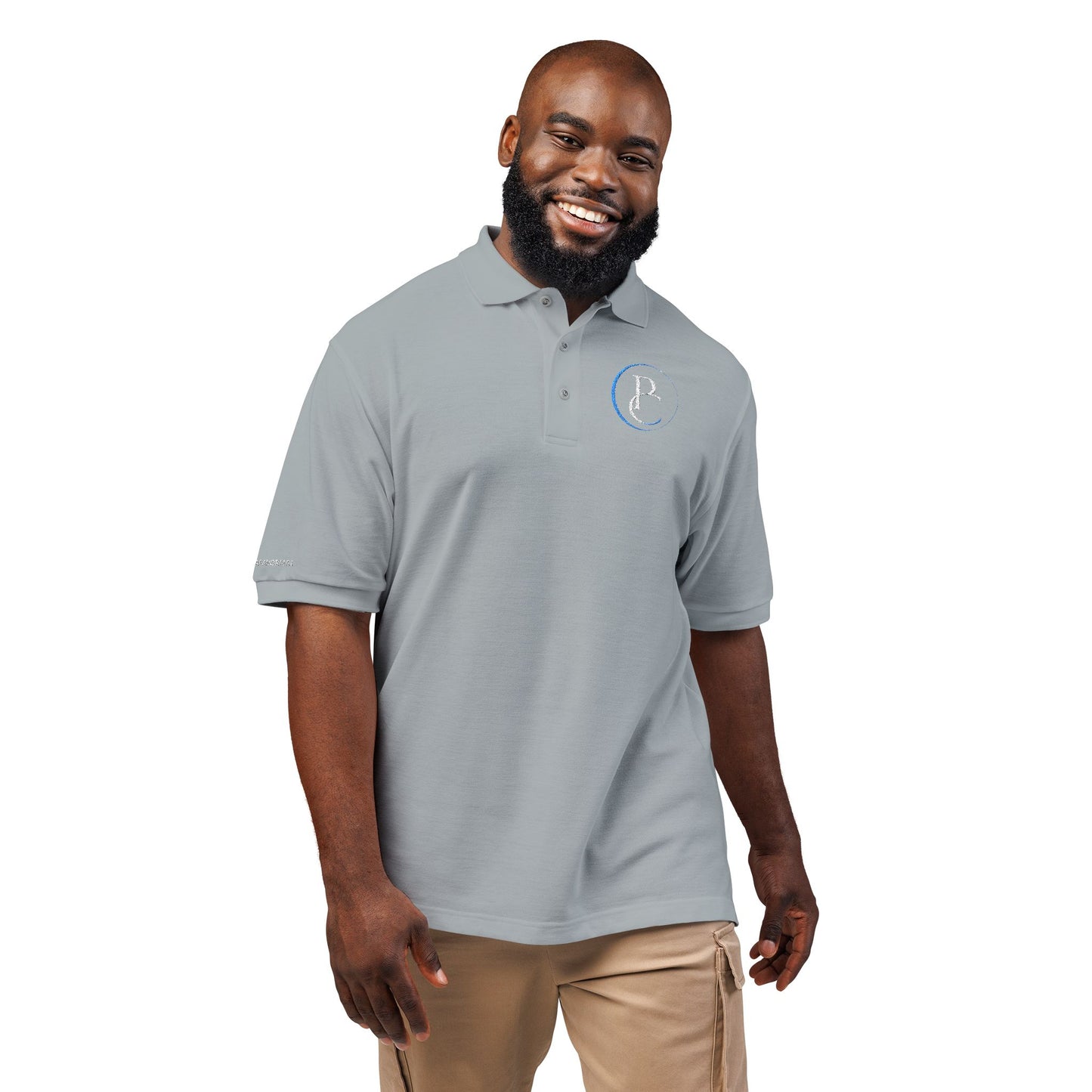 Embroidered Moon & Stars Polo