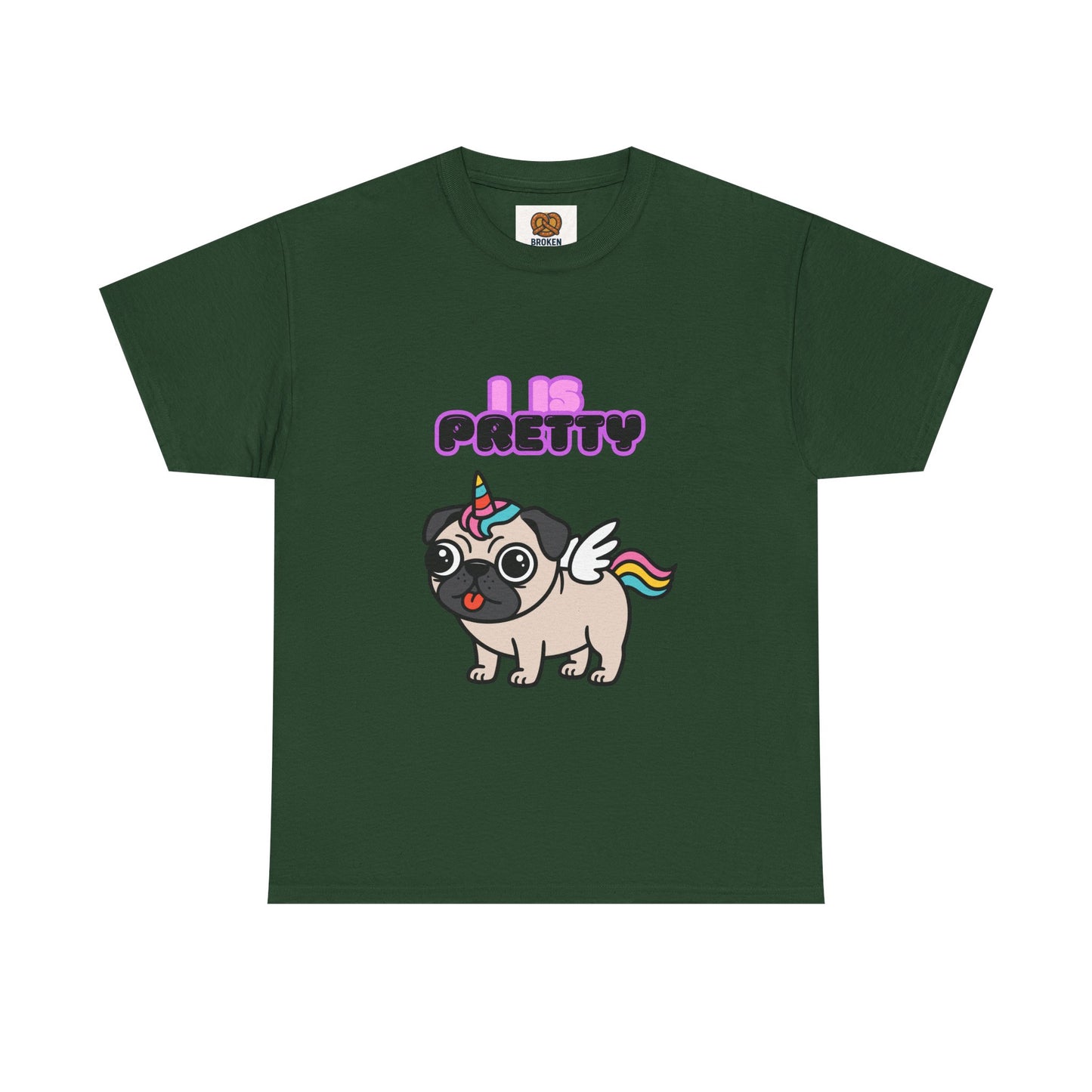 Pugicorn "I Is Pretty" Tee
