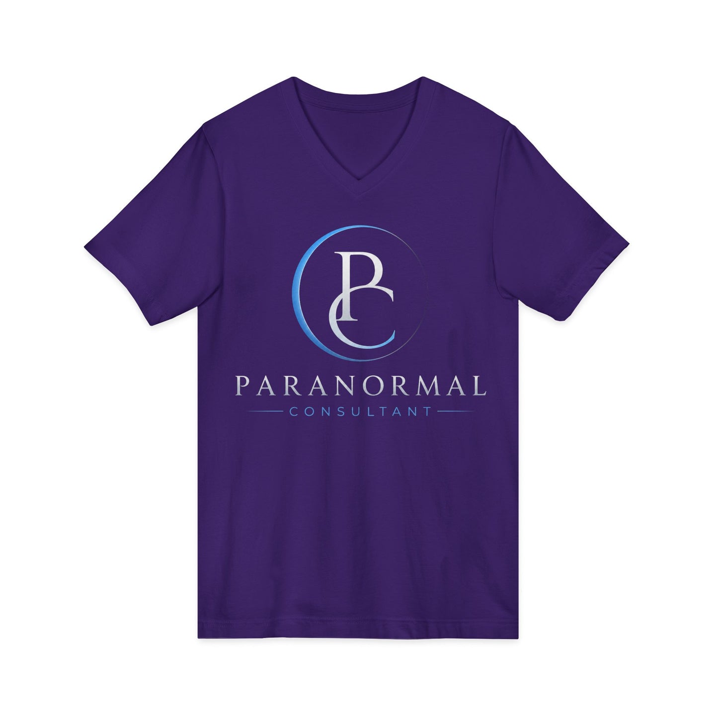 Paranormal Consultant V-Neck Tee — 'Paranormal Consultant' Logo Shirt