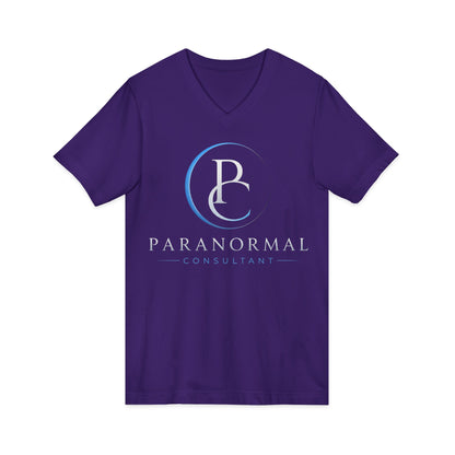 Paranormal Consultant V-Neck Tee — 'Paranormal Consultant' Logo Shirt