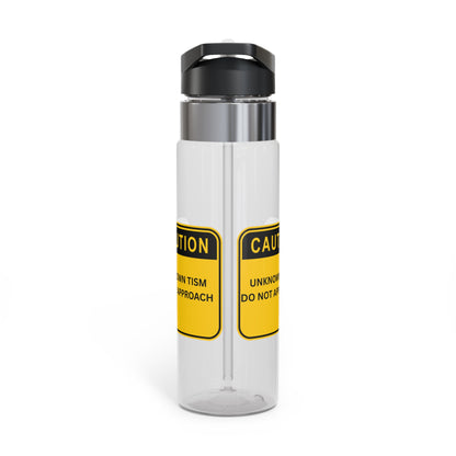 Caution Sign 20oz Tritan Sport Bottle
