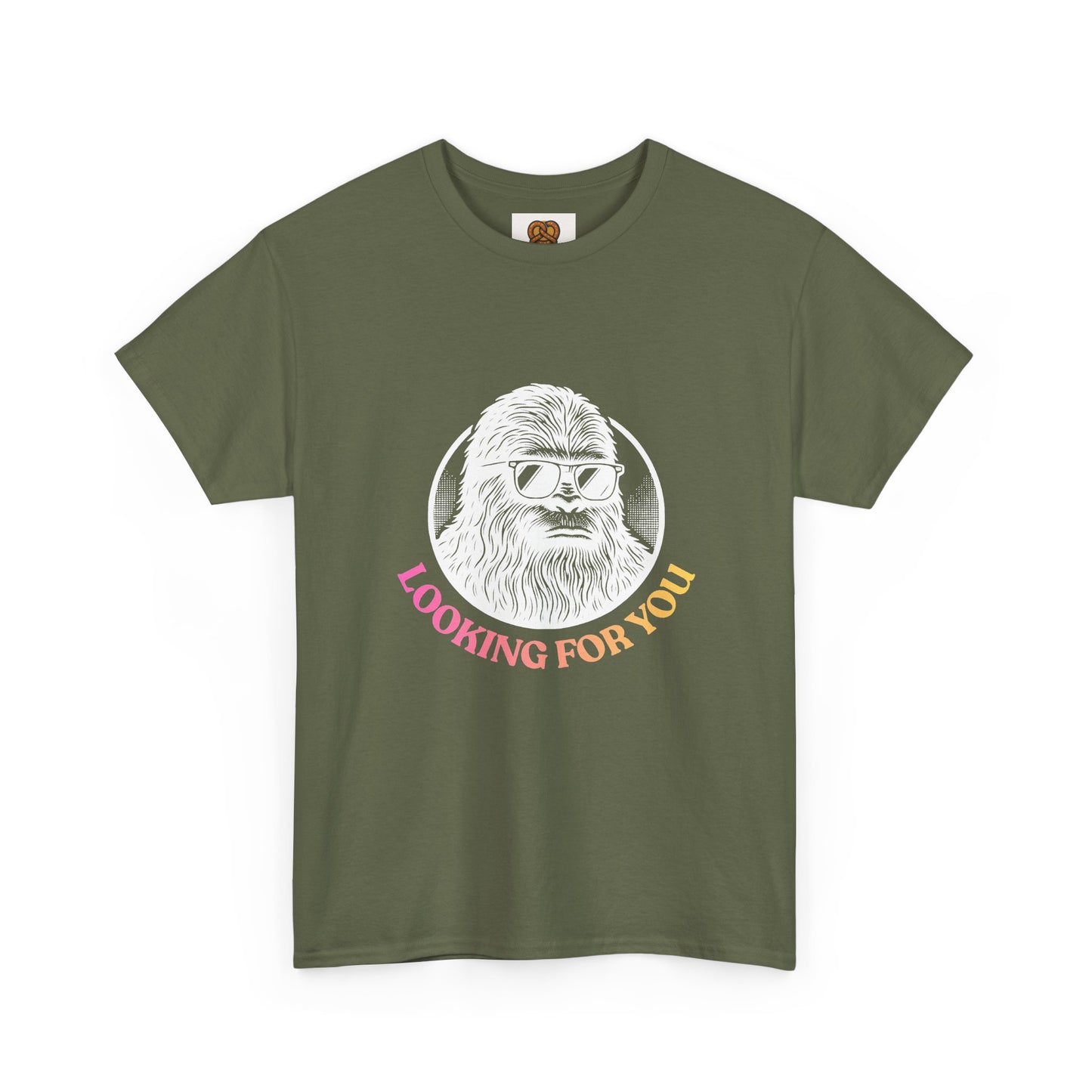 Looking For You Sasquatch T-Shirt — Retro Bigfoot Graphic Tee