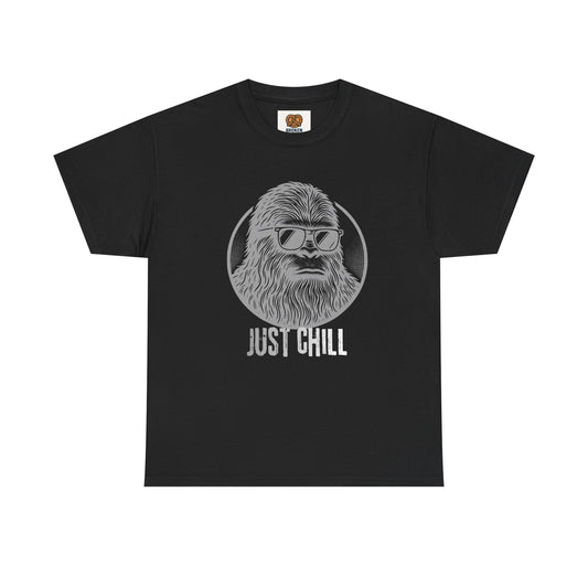 Just Chill Sasquatch T-Shirt — Funny Bigfoot Graphic Tee