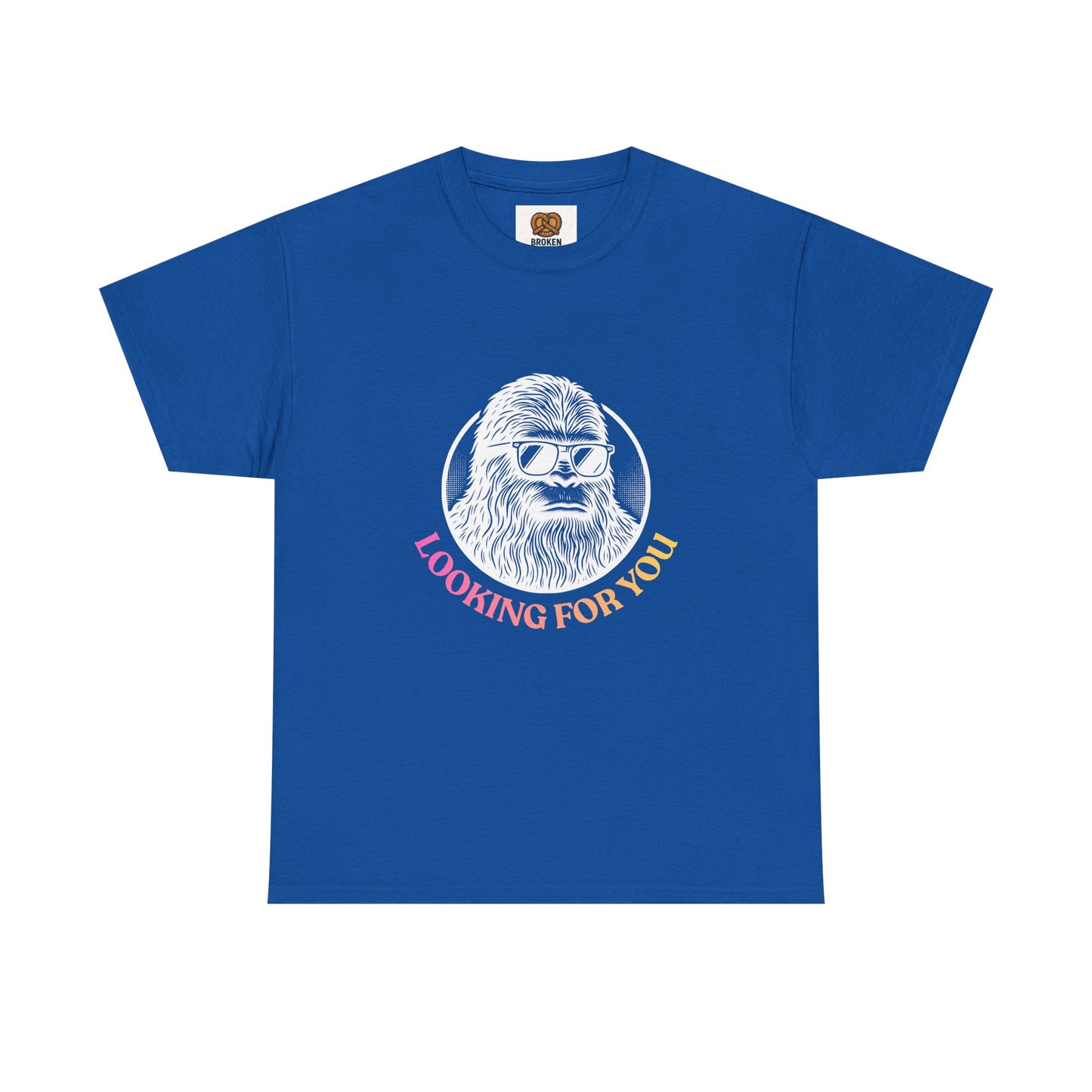 Looking For You Sasquatch T-Shirt — Retro Bigfoot Graphic Tee
