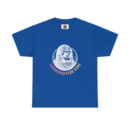 Looking For You Sasquatch T-Shirt — Retro Bigfoot Graphic Tee