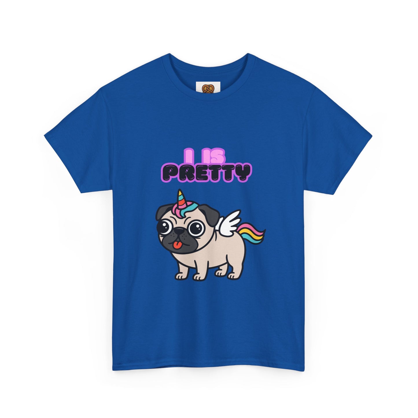 Pugicorn "I Is Pretty" Tee