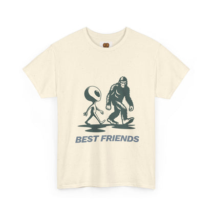 Best Friends Alien & Sasquatch T-Shirt