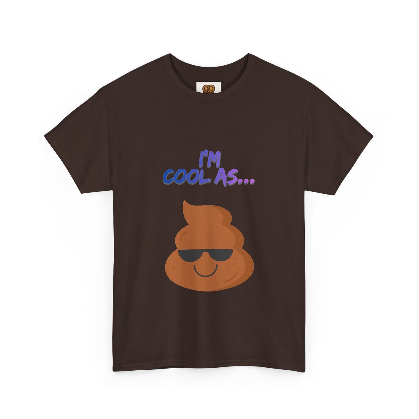Cool Poop Emoji T-Shirt — "I’m Cool As..." Novelty Tee