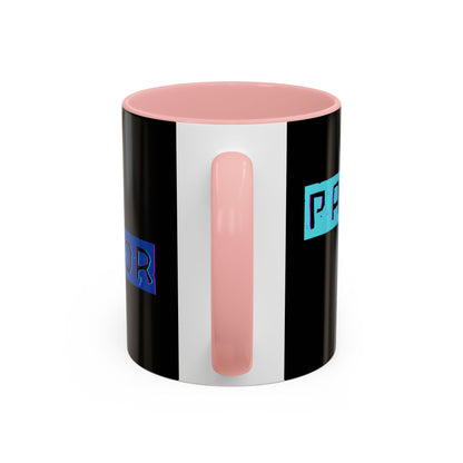 Paranormal Investigator Accent Coffee Mug – Blue Ribbon Design (11/15oz)