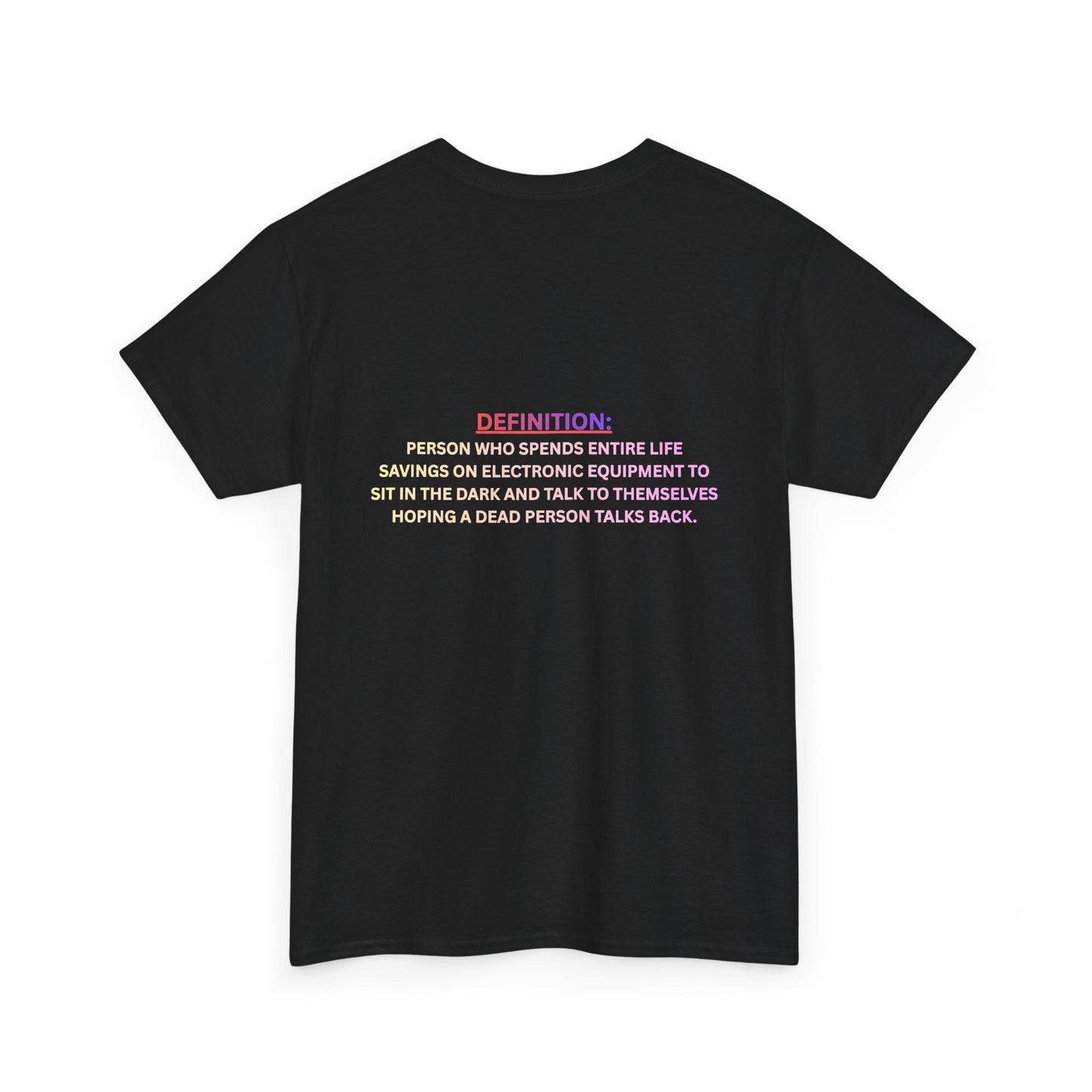 Paranormal Investigator T‑Shirt — Definition Graphic Tee for Ghost Hunters & Halloween