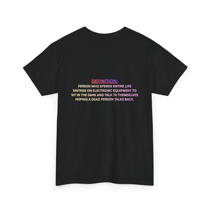 Paranormal Investigator T‑Shirt — Definition Graphic Tee for Ghost Hunters & Halloween