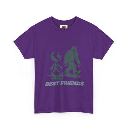 Best Friends Alien & Sasquatch T-Shirt