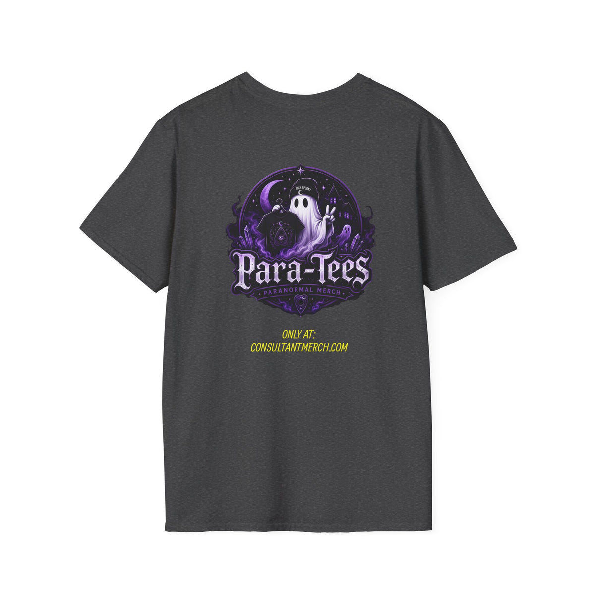 Paranormal Consultant T-Shirt — Ghost Hunter Illustration Tee