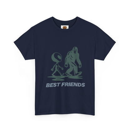 Best Friends Alien & Sasquatch T-Shirt